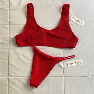 FRANKIES BIKINI SET NEW WITHOUT TAGS
